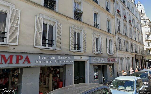 Façade : 17 rue Trébois, Levallois-Perret
