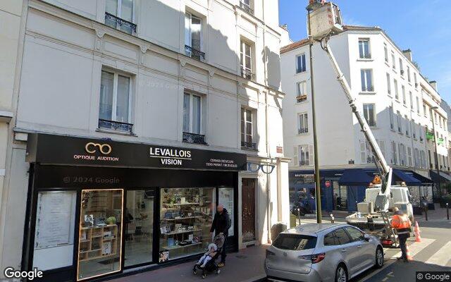 Façade : 57 rue Louis Rouquier, Levallois-Perret