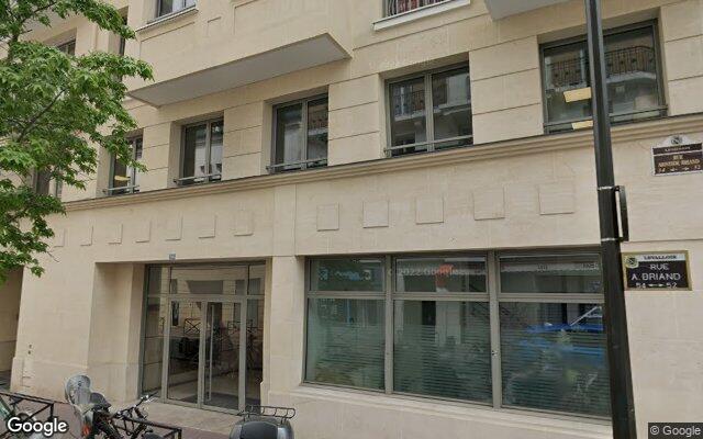 Façade : 54 rue Aristide Briand, Levallois-Perret