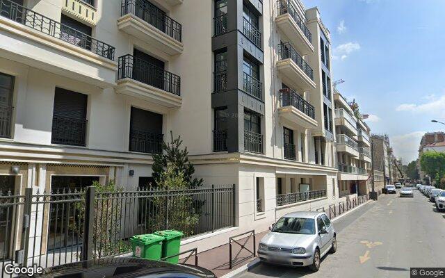 Façade : 120 rue Danton, Levallois-Perret