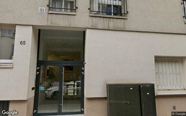 Façade : 65 rue Rivay, Levallois-Perret