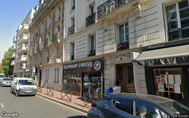 Façade : 124 rue Anatole France, Levallois-Perret